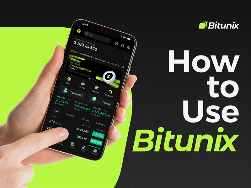  آموزش ترید در اپلیکیشن بیت یونیکس Bitunix