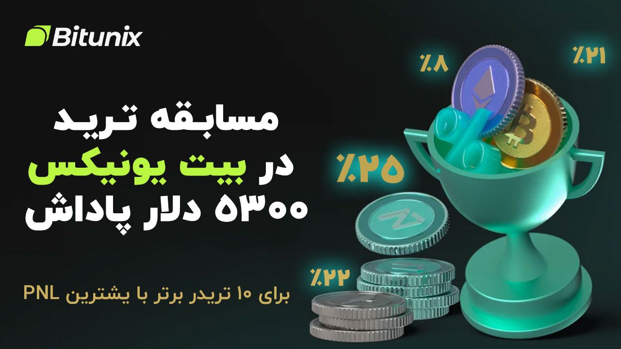 شرایط دریافت جایزه صرافی بیت یونیکس