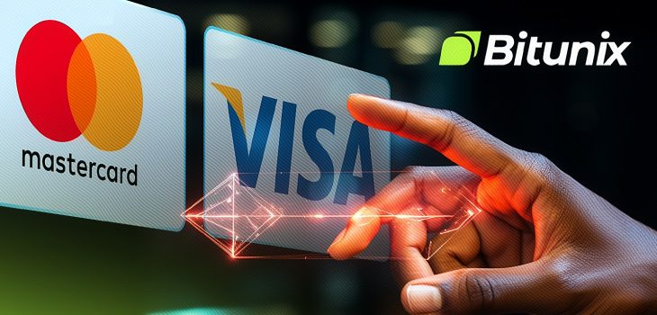 پشتیبانی صرافی Bitunix از پرداخت های Visa و Mastercard