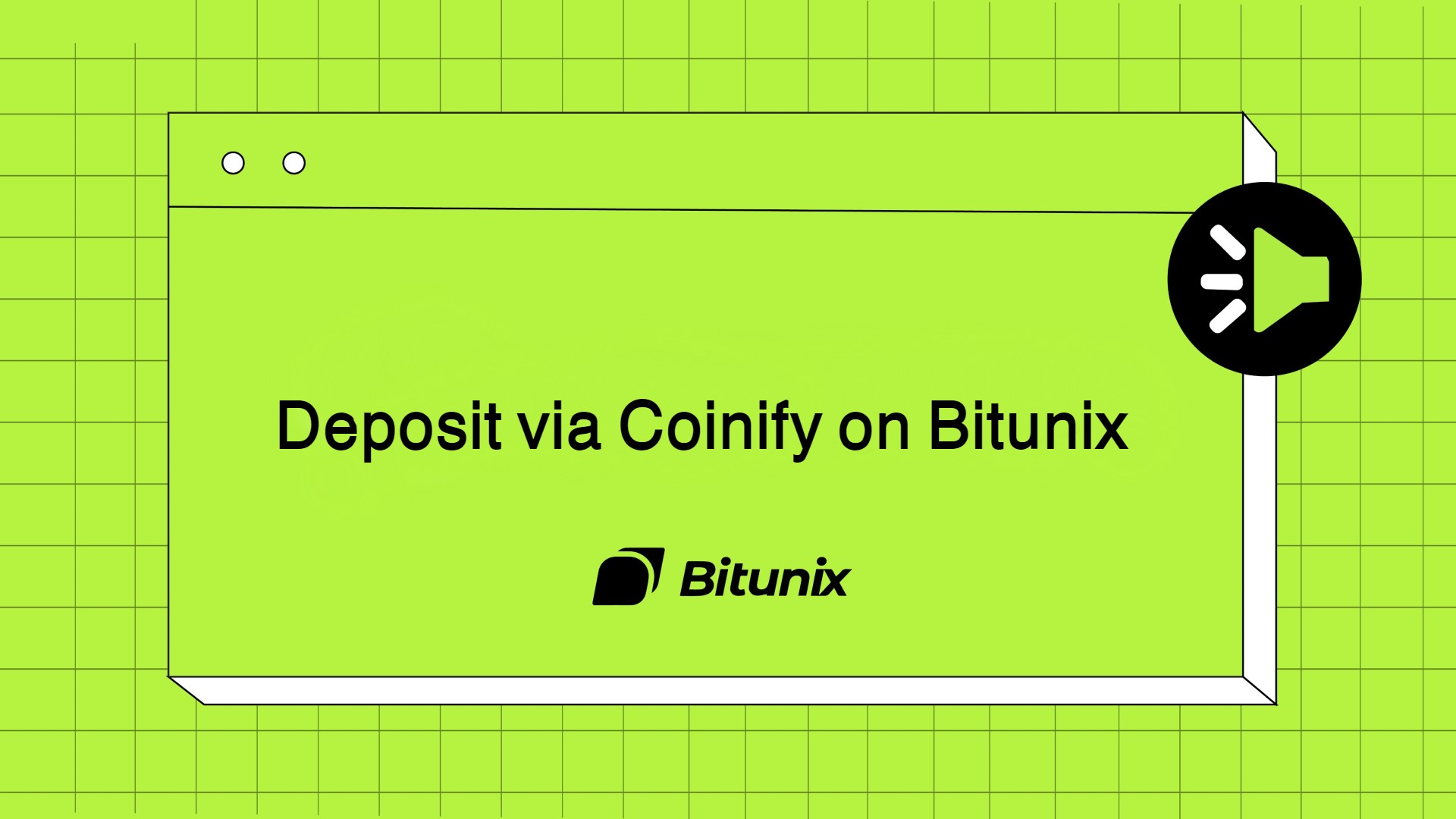 واریز از طریق درگاه Coinify در Bitunix