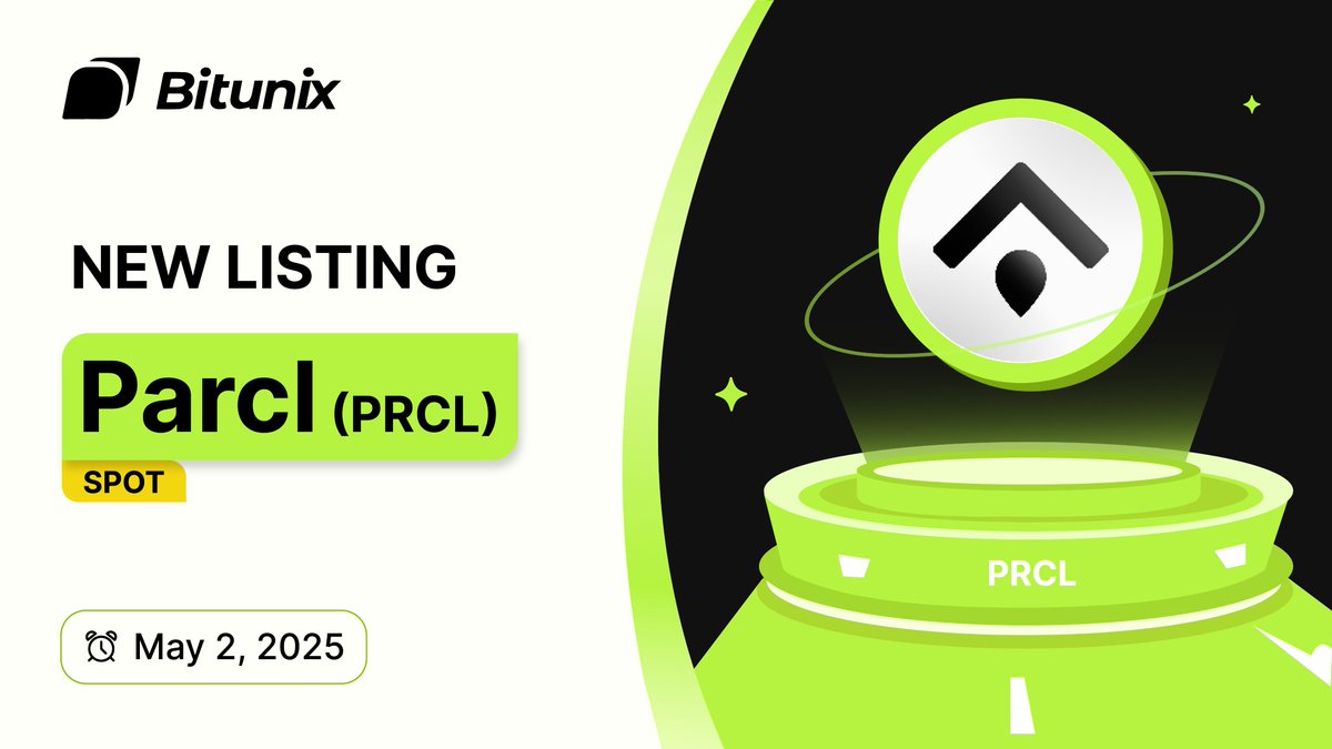 لیست شدن توکن Parcl (PRCL) در صرافی بیت یونیکس