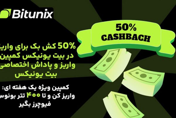 شارژ فیوچرز بیت‌یونیکس و دریافت آنی 50٪ پاداش