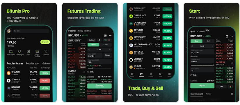 دانلود صرافی بیت یونیکس 